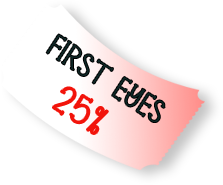 first eyes 25%